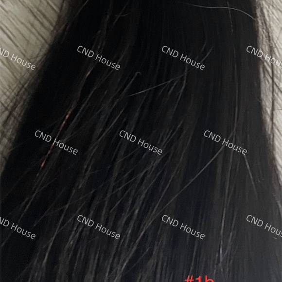 30" Nano beads Hair Extensions | natural black | Straight | 100% Remy Human - Picture 3 of 6